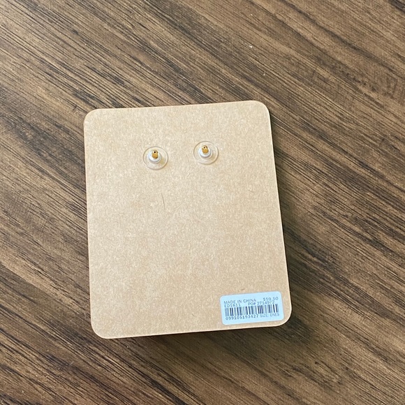 J.crew Lucite and crystal shield earring - Picture 8 of 9